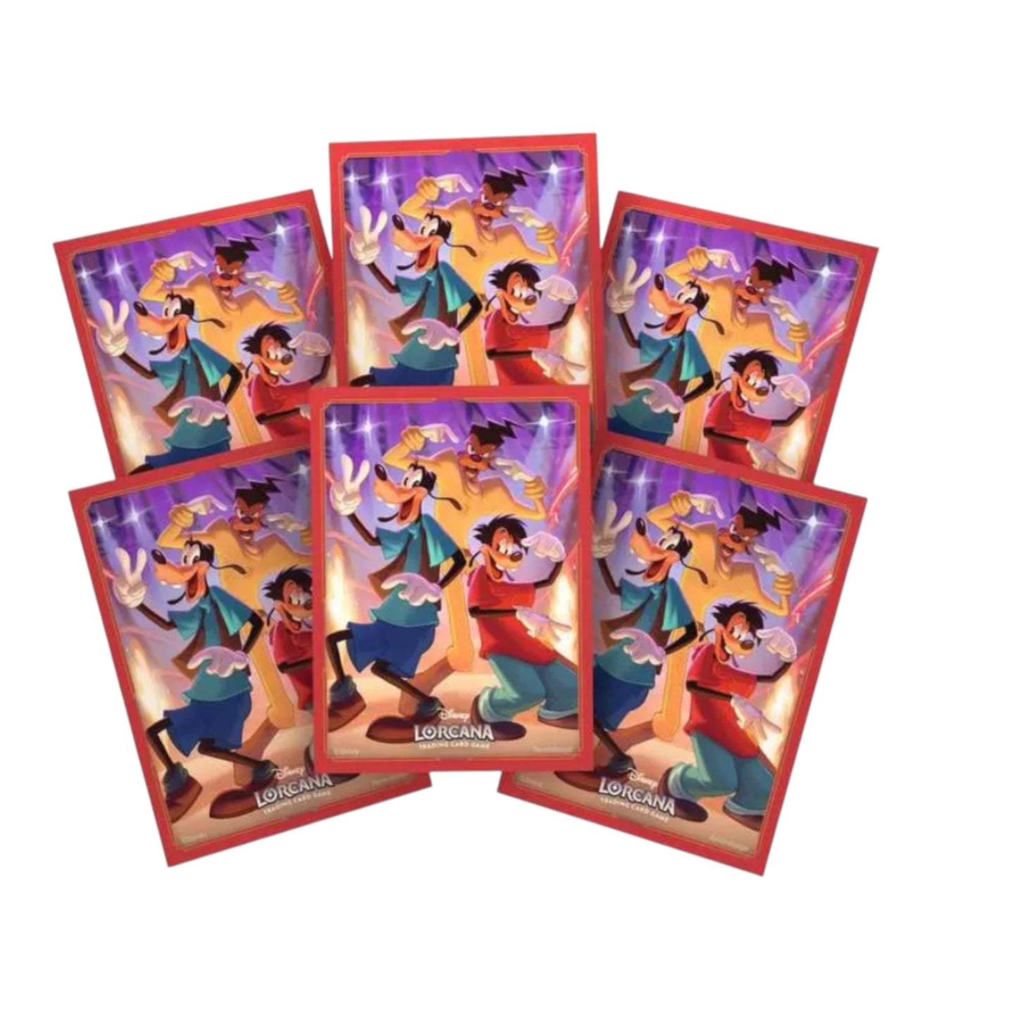 Protège-cartes (Sleeves) Dingo, Max et Powerline – 65 unités