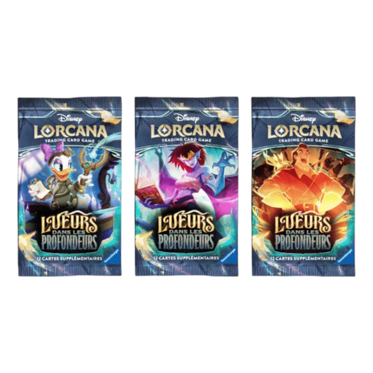 Lot de 3 Boosters – Chapitre 10 : Lueurs dans les Profondeurs (FR)