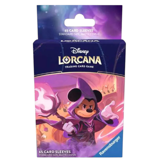 Protège-cartes (Sleeves) Mickey Mouse Sorcier – 65 unités