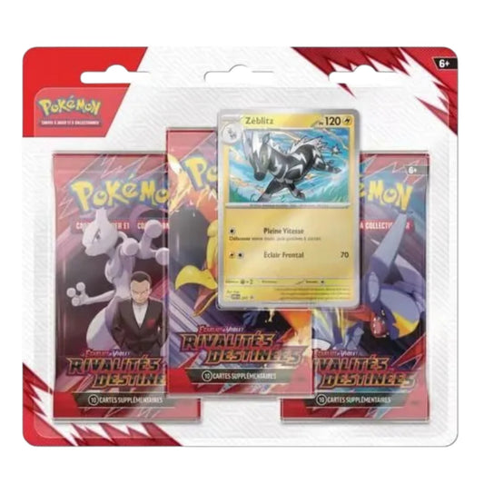 Tri-pack EV10 Rivalités Destinées FR - Pokemon